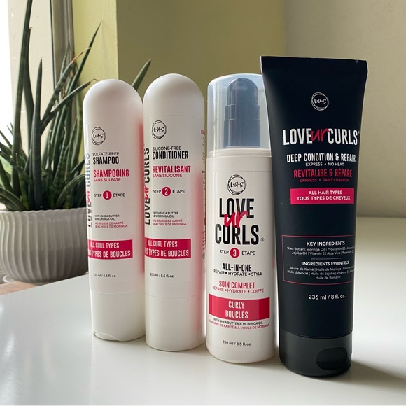 Love ur Curls Hair Lus Love Ur Curls Shampoo Conditioner Style